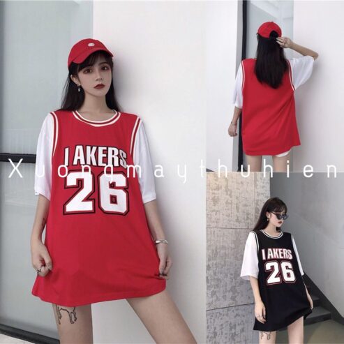 Ao-thun-bong-ro-so-26-phoi-tay-lo-phong-cach-ulzzang-Ao-the-thao-dang-rong-unisex-thoi-trang-nam-nu1