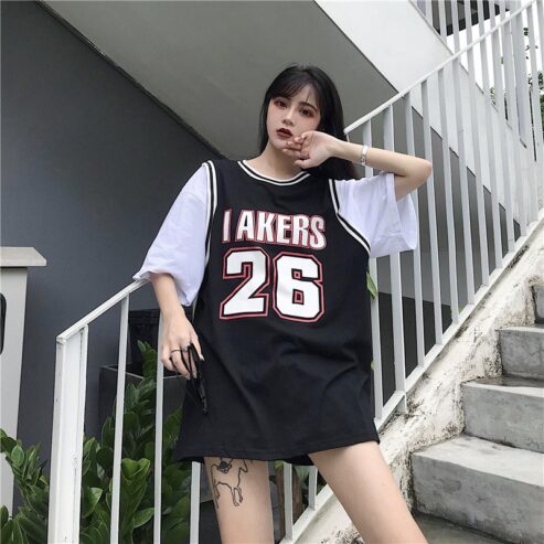 Ao-thun-bong-ro-so-26-phoi-tay-lo-phong-cach-ulzzang-Ao-the-thao-dang-rong-unisex-thoi-trang-nam-nu5